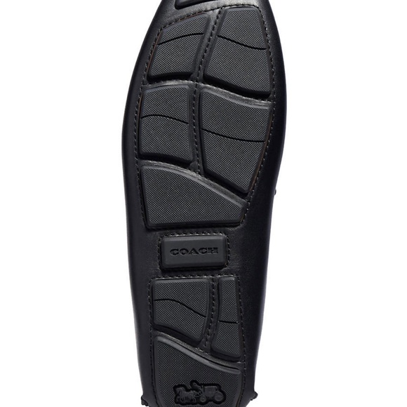 Leather Coin Driver Loafers - Picture 4 of 4